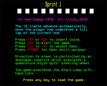 Sprint 1 - Screenshot - Game Title Image