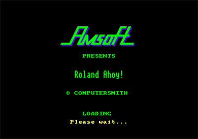 Roland Ahoy! - Screenshot - Game Title Image