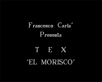 Tex 7: El Morisco - Screenshot - Game Title Image