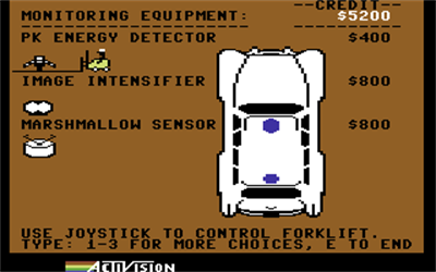 Ghostbusters - Screenshot - Game Select Image