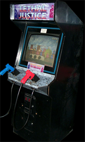 Lethal Justice - Arcade - Cabinet Image