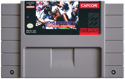 Capcom's MVP Football - Fanart - Cart - Front Image
