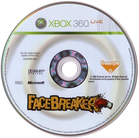 FaceBreaker - Disc Image