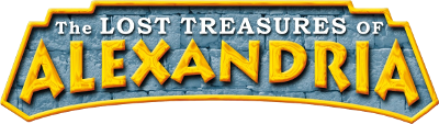 The Lost Treasures of Alexandria - Clear Logo Image
