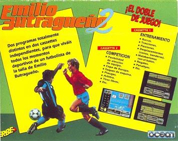 Emilio Butragueño Fútbol 2 - Box - Back Image