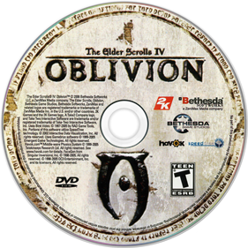 The Elder Scrolls IV: Oblivion - Disc Image