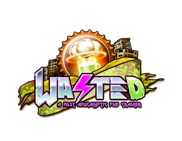 WASTED - Clear Logo Image