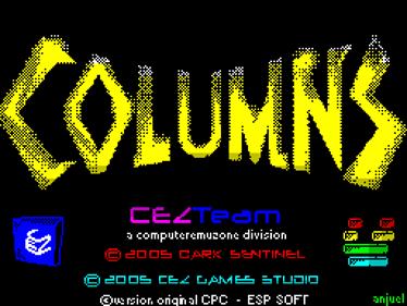 Columns - Screenshot - Game Title Image