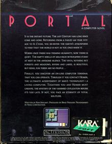 Portal - Box - Back Image