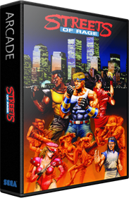 Streets of Rage - Box - 3D Image