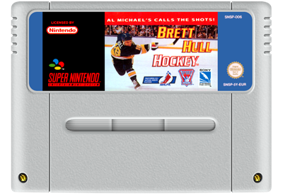 Brett Hull Hockey - Fanart - Cart - Front