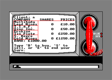 Stockmarket  - Screenshot - Gameplay Image