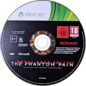 Metal Gear Solid V: The Phantom Pain - Disc Image