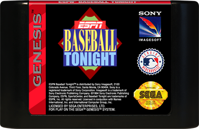 ESPN Baseball Tonight - Cart - Front Image