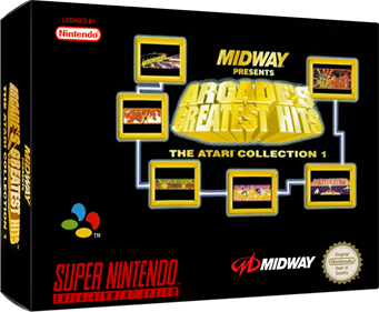 Arcade's Greatest Hits: The Atari Collection 1 - Box - 3D Image