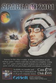 Space Ace 2101 - Advertisement Flyer - Front Image