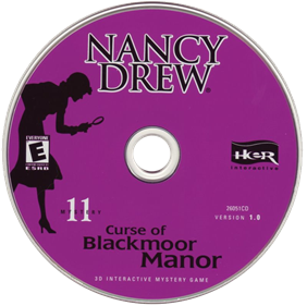 Nancy Drew: Curse of Blackmoor Manor - Disc Image