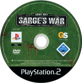 Army Men: Sarge's War - Disc Image
