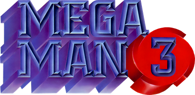 Mega Man 3 - Clear Logo Image
