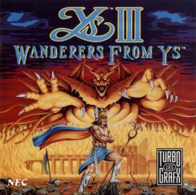 Ys III: Wanderers from Ys - Box - Front Image