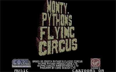 Monty Python's Flying Circus: The Computer Game - Screenshot - Game Title Image
