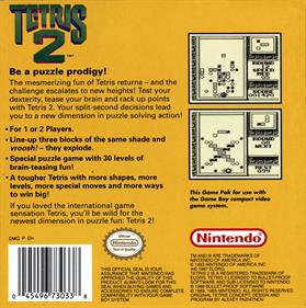 Tetris 2 - Box - Back Image