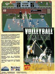 Volleyball Simulator - Advertisement Flyer - Front Image