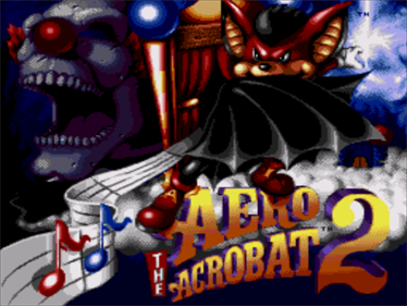 Aero the Acro-Bat 2 - Screenshot - Game Title Image