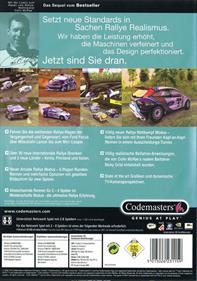 Colin McRae Rally 2.0 - Box - Back Image