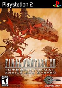 Final Fantasy XII International: Zodiac Job System - Fanart - Box - Front