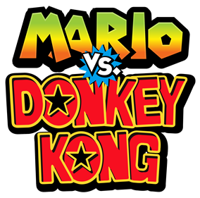 Mario vs. Donkey Kong - Clear Logo Image