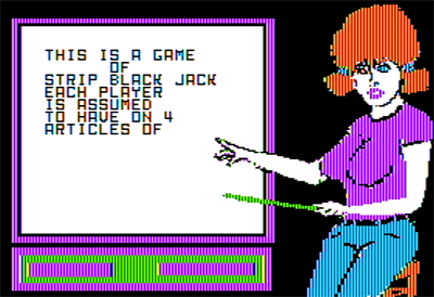 Strip Blackjack - Screenshot - Gameplay Image