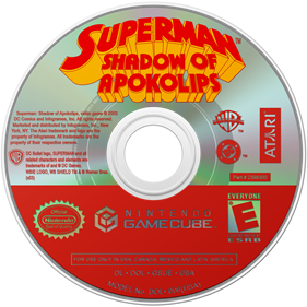 Superman: Shadow of Apokolips - Disc Image