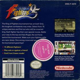 The King of Fighters '95 - Box - Back Image