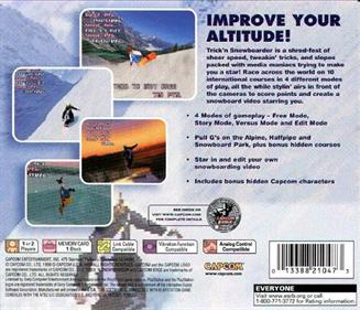 Trick'N Snowboarder - Box - Back Image