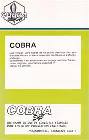 Cobra (Cobra Soft) - Box - Back Image