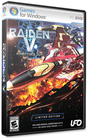 Raiden V: Director's Cut - Box - 3D Image