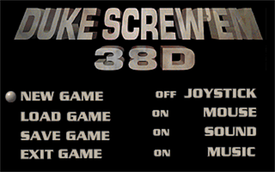 Duke Screw 'Em 38D - Screenshot - Game Title Image