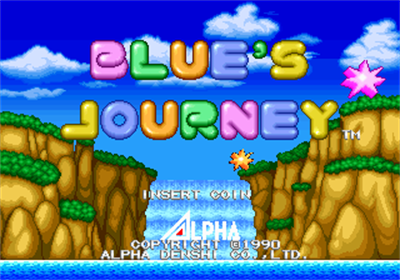 Blue's Journey - Screenshot - Game Title Image
