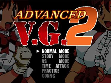 Advanced V.G. 2 - Screenshot - Game Title Image