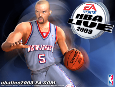 NBA Live 2003 - Screenshot - Game Title Image