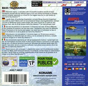 ESPN Great Outdoor Games: Bass 2002 - Box - Back Image