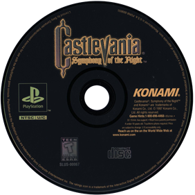 Castlevania: Symphony of the Night - Disc Image