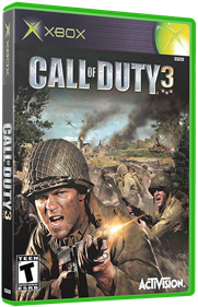 Call of Duty 3 - Box - 3D Image
