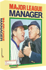Major League Manager - Box - 3D Image