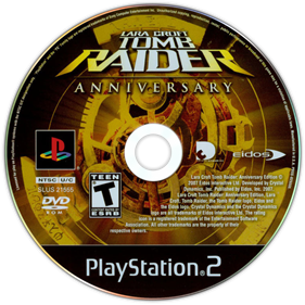 Lara Croft Tomb Raider: Anniversary - Disc Image