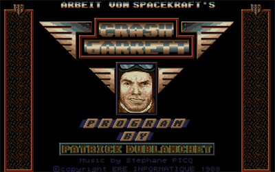 Crash Garrett - Screenshot - Game Title Image