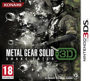 Metal Gear Solid 3D: Snake Eater - Box - Front Image