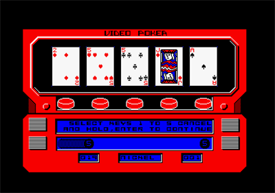 Las Vegas Video Poker - Screenshot - Gameplay Image