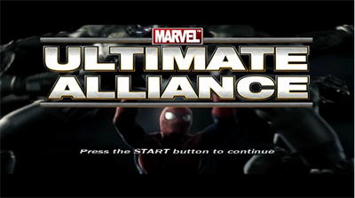 Marvel: Ultimate Alliance - Screenshot - Game Title Image